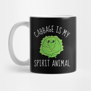 Cabbage: My Crunchy Spirit Animal Mug